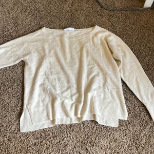 Everlane cashmere sweater off white